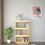 Estantería/divisor de espacios madera maciza pino 60x35x103 cm en Librerías y estanterías | Comprar online en Foru.es