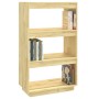 Estantería/divisor de espacios madera maciza pino 60x35x103 cm en Librerías y estanterías | Comprar online en Foru.es