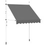 Toldo retráctil de operación manual antracita 200 cm en Toldos | Comprar online en Foru.es