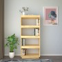 Estantería/divisor de espacios madera maciza pino 60x35x135 cm en Librerías y estanterías | Comprar online en Foru.es