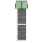 Cobertizo herramientas jardín madera pino gris 89x52,5x175 cm de vidaXL, Cobertizos - Ref: Foro24-172244, Precio: 223,32 €, D...