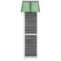 Cobertizo herramientas jardín madera pino gris 89x52,5x175 cm de vidaXL, Cobertizos - Ref: Foro24-172244, Precio: 239,42 €, D...