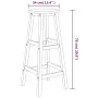 Juego de bar 3 piezas madera maciza acacia de vidaXL, Conjuntos de jardín - Ref: Foro24-319699, Precio: 147,23 €, Descuento: %
