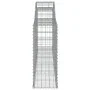 Galvanized iron arch-shaped gabion basket 300x30x80/100cm by vidaXL, Pots and planters - Ref: Foro24-153504, Price: 81,01 €, ...