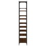 Estantería hierro madera ingeniería marrón roble 100x32x170 cm de vidaXL, Librerías y estanterías - Ref: Foro24-832792, Preci...