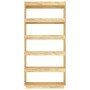 Estantería/divisor de espacios madera maciza pino 80x35x167 cm en Librerías y estanterías | Comprar online en Foru.es