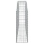 Cesta de gaviones forma arco hierro galvanizado 200x30x80/100cm de vidaXL, Maceteros y jardineras - Ref: Foro24-153464, Preci...