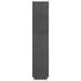 Estantería/divisor de espacios pino gris 80x35x167 cm en Librerías y estanterías | Comprar online en Foru.es