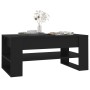 Mesa de centro madera de ingeniería negro 102x55x45 cm en Mesas de centro | Comprar online en Foru.es