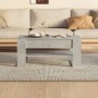 Mesa de centro madera contrachapada gris hormigón 102x55x45 cm en Mesas de centro | Comprar online en Foru.es