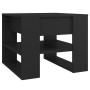 Mesa de centro madera de ingeniería negro 55,5x55x45 cm en Mesas de centro | Comprar online en Foru.es