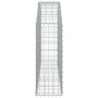 Cesta de gaviones forma arco hierro galvanizado 150x30x80/100cm de vidaXL, Maceteros y jardineras - Ref: Foro24-153444, Preci...
