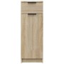 Armario de baño madera contrachapada roble Sonoma 32x33,5x90 cm en Armarios y almacenamiento | Comprar online en Foru.es
