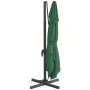 Sombrilla colgante con poste de aluminio verde 400x300 cm de vidaXL, Sombrillas - Ref: Foro24-319914, Precio: 204,49 €, Descu...