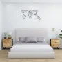 Mesitas de noche 2 uds madera maciza de mango 40x33x46 cm de vidaXL, Mesitas de noche - Ref: Foro24-345209, Precio: 107,04 €,...