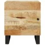 Mesitas de noche 2 uds madera maciza de mango 40x33x46 cm de vidaXL, Mesitas de noche - Ref: Foro24-345209, Precio: 107,04 €,...