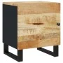 Mesitas de noche 2 uds madera maciza de mango 40x33x46 cm de vidaXL, Mesitas de noche - Ref: Foro24-345209, Precio: 107,04 €,...