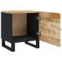 Mesitas de noche 2 uds madera maciza de mango 40x33x46 cm de vidaXL, Mesitas de noche - Ref: Foro24-345209, Precio: 107,04 €,...