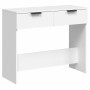 Mesa consola de madera contrachapada blanco 90x36x75 cm en Mesas auxiliares | Comprar online en Foru.es
