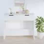 Mesa consola de madera contrachapada blanco 90x36x75 cm en Mesas auxiliares | Comprar online en Foru.es