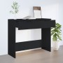Mesa consola madera de ingeniería negro 90x36x75 cm en Mesas auxiliares | Comprar online en Foru.es