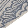 Alfombra de exterior de tejido plano rayas azules 80x250 cm de vidaXL, Alfombras - Ref: Foro24-340828, Precio: 37,45 €, Descu...