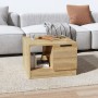 Mesa de centro madera de ingeniería roble Sonoma 50x50x36 cm en Mesas de centro | Comprar online en Foru.es