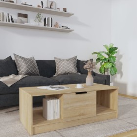 Mesa de centro madera de ingeniería roble Sonoma 102x50x36 cm en Mesas de centro | Comprar online en Foru.es