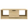 Mesa de centro madera de ingeniería roble Sonoma 102x50x36 cm en Mesas de centro | Comprar online en Foru.es