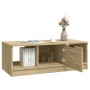 Mesa de centro madera de ingeniería roble Sonoma 102x50x36 cm en Mesas de centro | Comprar online en Foru.es