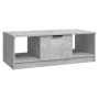 Mesa de centro madera de ingeniería gris hormigón 102x50x36 cm en Mesas de centro | Comprar online en Foru.es