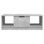 Mesa de centro madera de ingeniería gris hormigón 102x50x36 cm en Mesas de centro | Comprar online en Foru.es