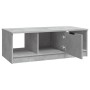 Mesa de centro madera de ingeniería gris hormigón 102x50x36 cm en Mesas de centro | Comprar online en Foru.es