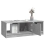 Mesa de centro madera de ingeniería gris hormigón 102x50x36 cm en Mesas de centro | Comprar online en Foru.es