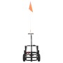 Carrito de pesca de acero negro de vidaXL, Carros e islas - Ref: Foro24-153603, Precio: 118,08 €, Descuento: %