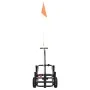 Carrito de pesca de acero negro de vidaXL, Carros e islas - Ref: Foro24-153603, Precio: 115,26 €, Descuento: %