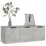 Mueble de TV madera contrachapada gris hormigón 102x35x36,5 cm en Muebles TV | Comprar online en Foru.es