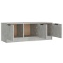 Mueble de TV madera contrachapada gris hormigón 102x35x36,5 cm en Muebles TV | Comprar online en Foru.es