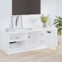 Mueble de TV madera contrachapada blanco 102x35,5x36,5 cm en Muebles TV | Comprar online en Foru.es