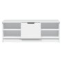 Mueble de TV madera contrachapada blanco 102x35,5x36,5 cm en Muebles TV | Comprar online en Foru.es