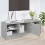 Mueble de TV madera contrachapada gris hormigón 102x35,5x36,5cm en Muebles TV | Comprar online en Foru.es
