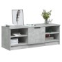 Mueble de TV madera contrachapada gris hormigón 102x35,5x36,5cm en Muebles TV | Comprar online en Foru.es
