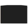 Armario de pared madera de ingeniería negro 68x30x20 cm en Armarios y almacenamiento | Comprar online en Foru.es