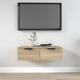 Armario de pared madera de ingeniería roble Sonoma 68x30x20 cm en Armarios y almacenamiento | Comprar online en Foru.es