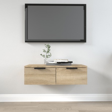 Armario de pared madera de ingeniería roble Sonoma 68x30x20 cm en Armarios y almacenamiento | Comprar online en Foru.es