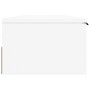 Armario de pared madera de ingeniería blanco 102x30x20 cm en Armarios y almacenamiento | Comprar online en Foru.es