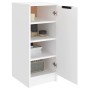 Mueble zapatero de madera contrachapada blanco 30x35x70 cm en Armarios y almacenamiento | Comprar online en Foru.es