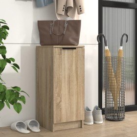 Mueble zapatero madera contrachapada roble sonoma 30x35x70 cm en Armarios y almacenamiento | Comprar online en Foru.es