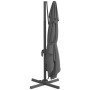 Sombrilla jardín voladiza palo de aluminio antracita 400x300 cm de vidaXL, Sombrillas - Ref: Foro24-319916, Precio: 228,36 €,...
