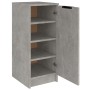 Mueble zapatero madera contrachapada gris hormigón 30x35x70 cm en Armarios y almacenamiento | Comprar online en Foru.es